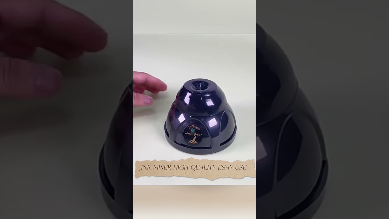 Mini Vortex Mixer Nails Polish Shaker Tattoo Pigment Ink Stirrer with Non-slip Base for Stir