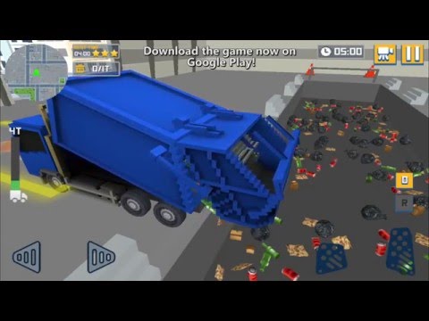 Blocky Garbage Truck SIM PRO (Mod Money)