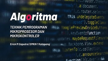 Algoritma Pemrograman Kelas X