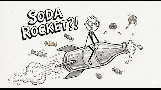 THIS IS A SHOCK! Soda and candy can launch a ROCKET. screenshot 5