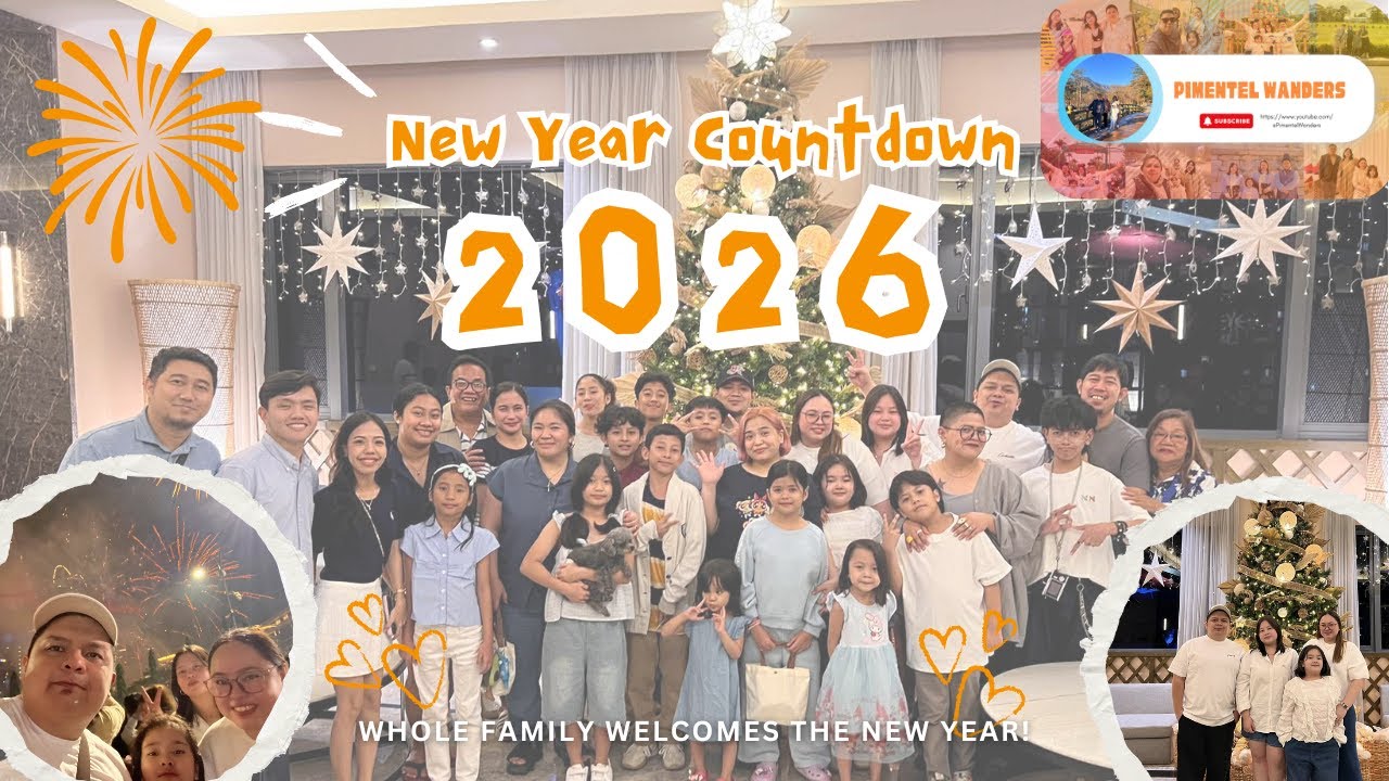 Welcoming 2026 with the whole family!