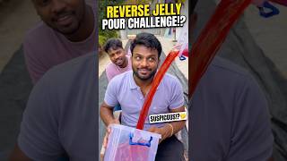 ASMR: Reverse Jelly Pouring #challenge #gamechallengeathome #shorts