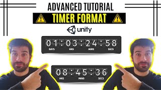 TIMER FORMATTING IN UNITY - TEXT FORMAT (HH:MM:SS) | Unity Tutorial