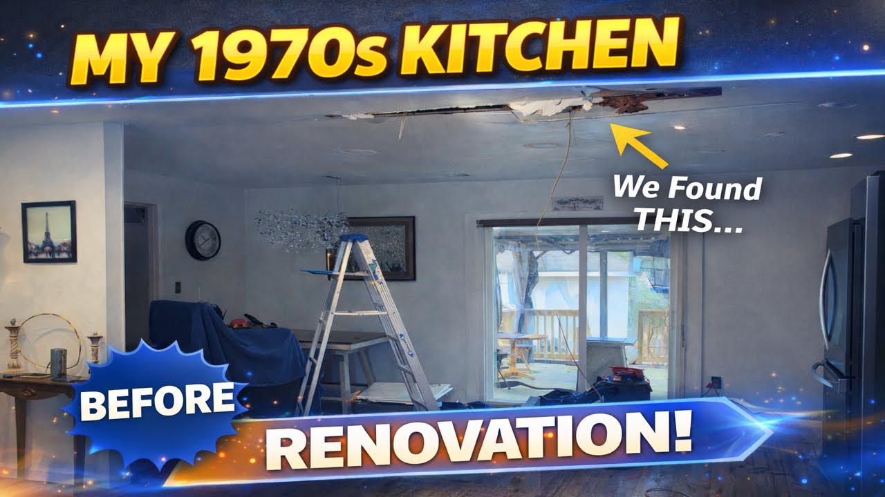 Can We Fix This SMALL 1970s Kitchen? 
