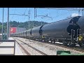 TAURUS LOC 120 - TAURUS 541 107 SŽTP + Wascosa vagoni ulaze u ŽP Ljubljana Slovenija.
