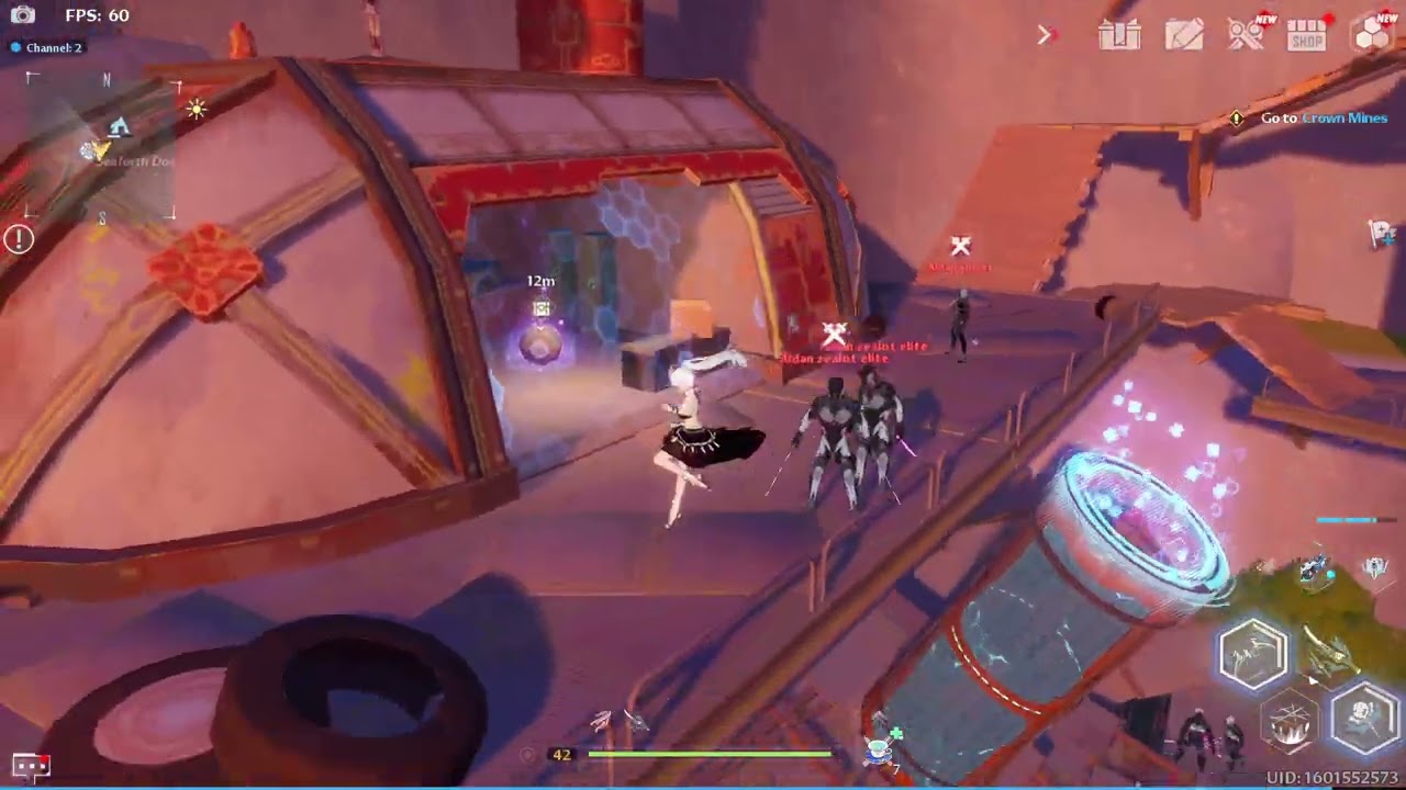 Tower of Fantasy - Password Locked Room in Seaforth Dock