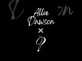 Full reveal coming soon 💕 #shorts #shortsvideo #alliedawson