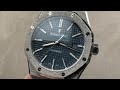 Audemars Piguet Royal Oak Frosted Gold 15410BC.GG.1224BC.01 Audemars Piguet Watch Review