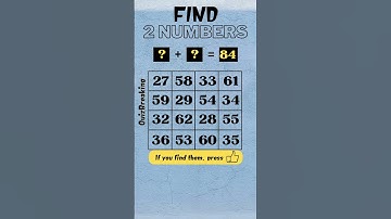 Find 2 numbers that can enter the question marks. dementia test, prevent dementia, number quiz