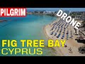 Cyprus from drone: Fig Tree Bay 🌍 Protaras, East Cyprus. Air 2S.