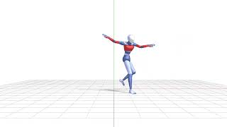 MMD Text2Motion WIP（MDM): Tai Chi take3 太極拳3
