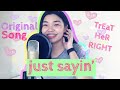 SEND THIS TO HIM WITH NO CONTEXT!!! | JUST SAYIN' by Patch Quiwa (An Original) With Lyrics Mp3
