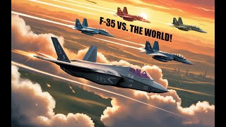 F-35 vs. The World: Epic Dogfight Showdown! #f35  #dogfight  #aircombat