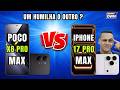 UM HUMILHA O OUTRO ? POCO X8 PRO MAX 5G VS  IPHONE 17 PRO MAX 5G  #smartphone  #iphone #technology