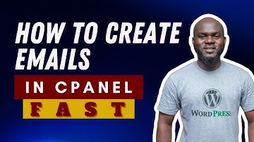 HOW to CREATE Emails on Hosting CPANEL in 2022 (VERY FAST)