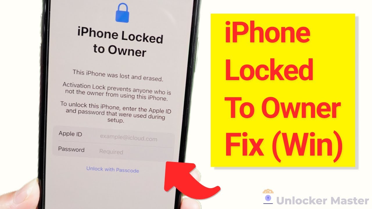 iPhone Locked To Owner Fix How To Unlock iPhone Activation Any IOS