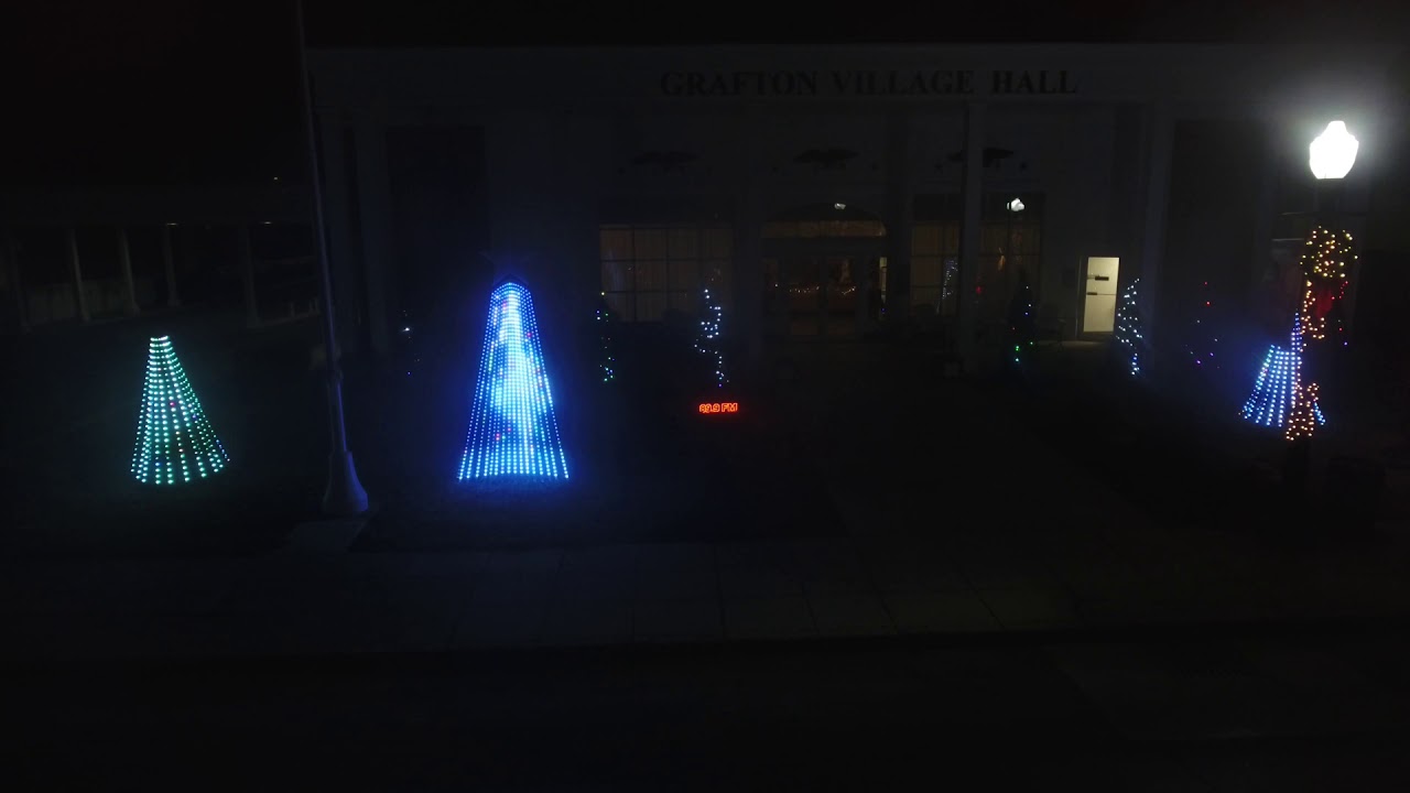 2019 Grafton Holiday Light Show YouTube