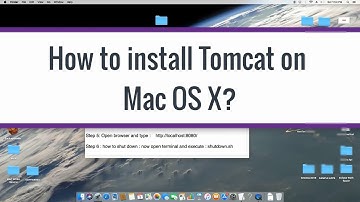 How to install Tomcat on Mac OS X | Apache Tomcat 9.0 Installation