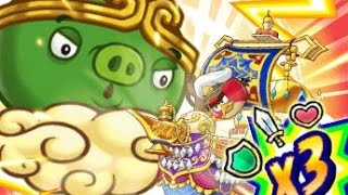 MONKEY KING PIG?! - ANGRY BIRDS FIGHT! #20 screenshot 2
