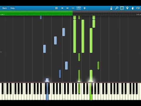 COSMOS - コスモス   ピアノ伴奏 MIDI (中級)