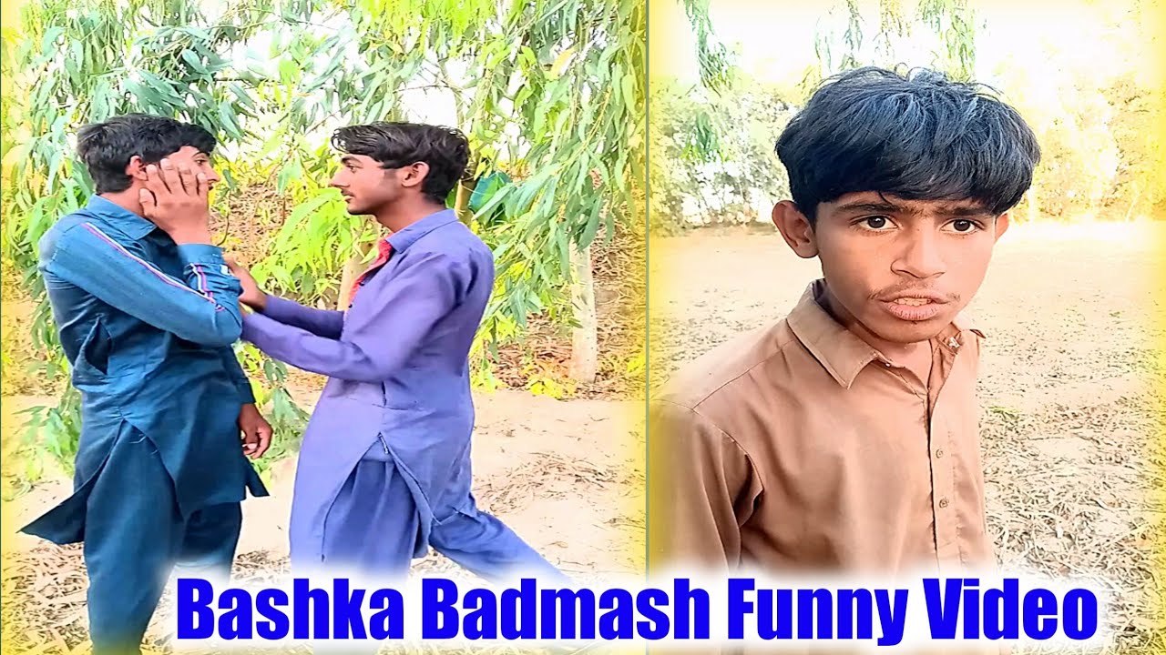 Bashka badmash very funny video 😂| khizar omer Funny Video | Khizar