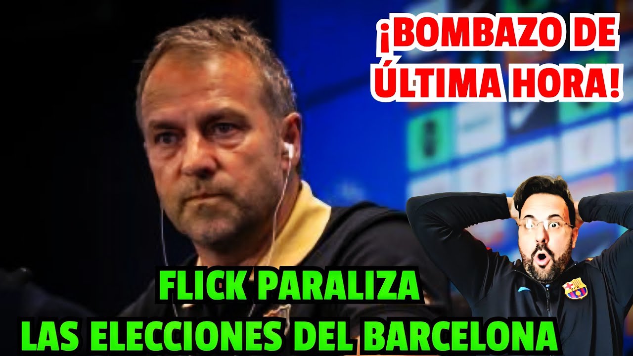 💥😰 BOMBAZO DE ÚLTIMA HORA DE HANSI FLICK EN EL BARÇA! NINGÚN CULÉ ESTABA PREPARADO PARA ESTO 😱