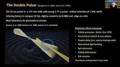 Michael Kramer: New results from testing relativistic gravity with radio astronomy