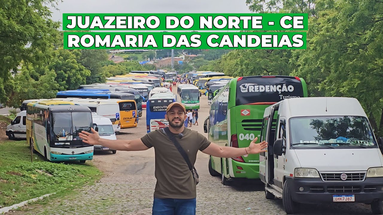 Começou a Romaria das Candeias em Juazeiro do Norte a cidade já Encheu