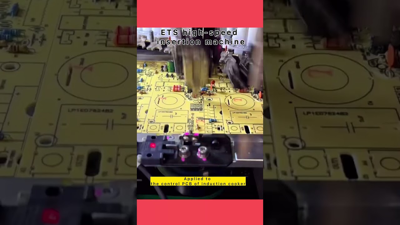 ETS X6 plus odd form components insertion machine