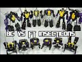 Badcube Claymore, Hypno & Kickbutt VS Fans Toys Mercenary, Grenadier & Forager AKA Insecticons