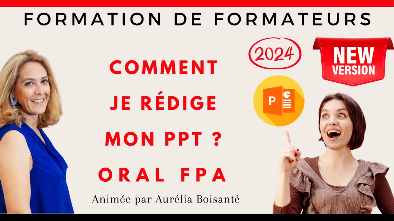 Concevoir le PowerPoint des Chapitre 3 et 4 ORAL FPA   Dossier Technique  Version 2024