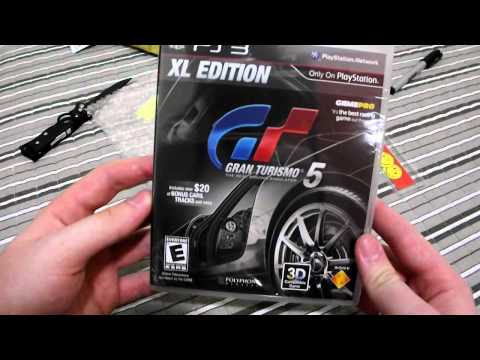 PS3 Gran Turismo 5 XL Edition Includes Bonus Car And Track Promo Box S –  Just4Games