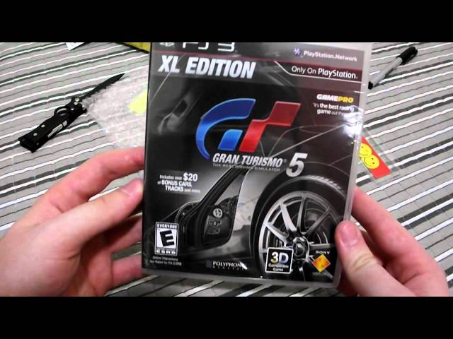 PS3 Gran Turismo 5 XL Edition