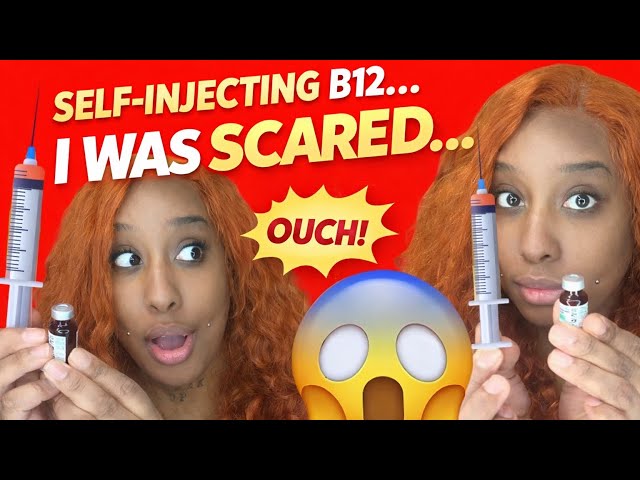 self injecting b12 INJECTION AT HOME ( can't believe I did it lol) #injection #howto #b12deficiency livestock vitamin b12 Size:1000 mcg/ml - 30 ml x 2 AHK-Cu 100mg - Elyxaminos