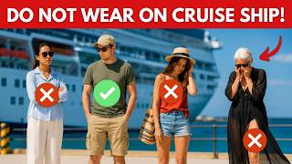 Outfits to NOT Wear on a CRUISE Ship! | DO'S & DON'TS