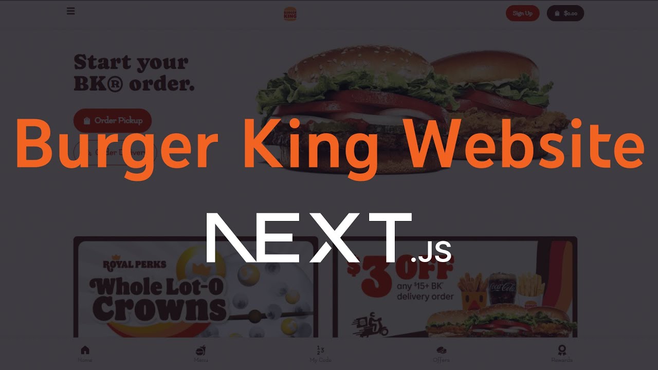 I Rebuilt The Burger King site YouTube