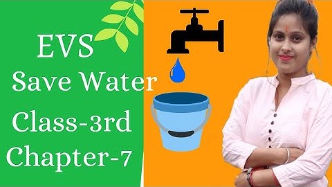 CBSE Class-3rd Chapter-7 Save Water|Save water| EVS Class 3rd |Science class 3rd