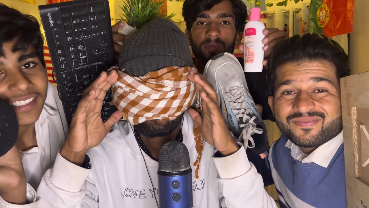 ASMR | Guess The Triggers With My Friends 