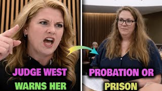 She Thought She Had a Second Chance — Then Judge West Changes Everything