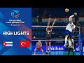 🇨🇺 CUB vs. 🇹🇷 TÜR - Highlights Week 3 | Men's Challenger Cup 2022