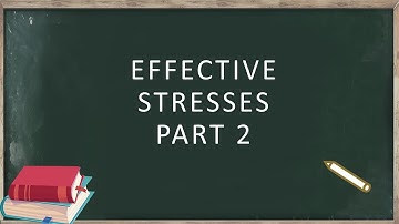 EFFECTIVE STRESSES PART 2 / ARTESIAN PRESSURE / GEOTECHNICAL ENGINEERING