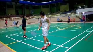 20170223-1@Std.MPSJ: 羽家少林 vs KBB (21-19, 21-23, 18-21)