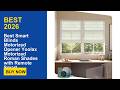 Best Smart Blinds Motorized Opener Yoolax Motorized Roman Shades with Remote Smart