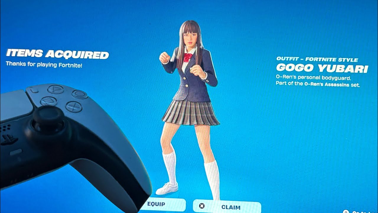 Как получить БЕСПЛАТНЫЙ скин Гого Юбари «Убить Билла» в Fortnite!
