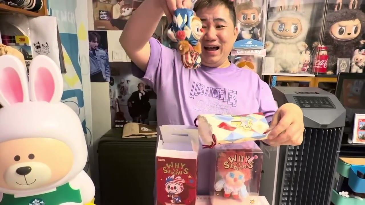Pop Mart - #Labubu / #Crybaby unboxing - #Why So Serious 系列