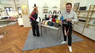Shawn Killinger x IHKWIP Knotted Shoulder Bag with Two Straps on QVC