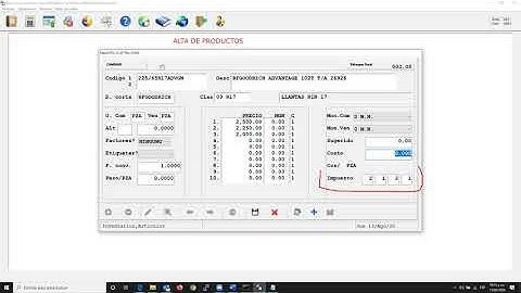 Proceso básico operativo con ERP Macro Pro: Alta de Productos