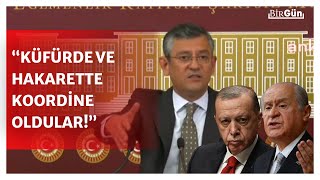Özgür Özel’den Erdoğan’ın hakaretlerine sert yanıt! “Namussuz diyen diliyle o çukurda kalsın!”