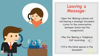 Business English - Telephone Calls: Lesson One : Part One.