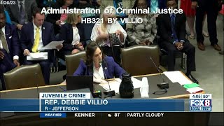 Lawmakers debating bill to make juvenile criminal records public in Orleans Parish